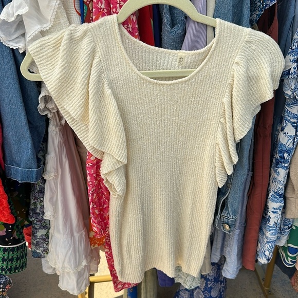 Urban Outfitters cap sleeve top - Picture 1 of 2